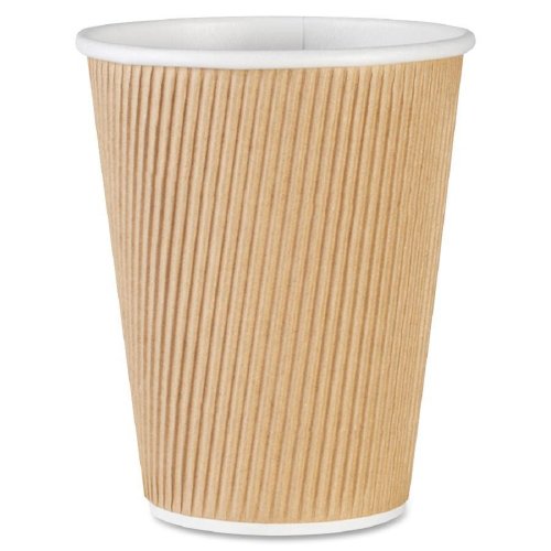 Product Cover Genuine Joe GJO11260CT Insulated Ripple Hot Cup, 12-Ounce Capacity,(Pack of 500)