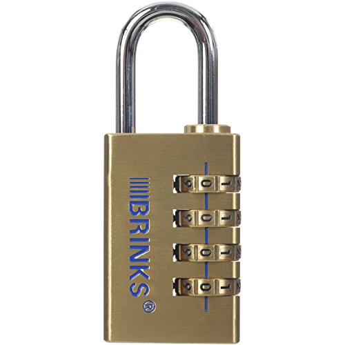 Product Cover BRINKS 171-30051 30mm Solid Brass Resettable Combination Lock