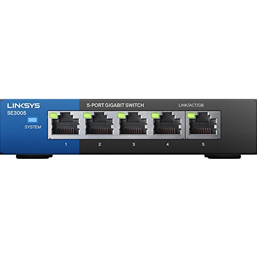 Product Cover Linksys 5-Port Gigabit Ethernet Switch (SE3005)