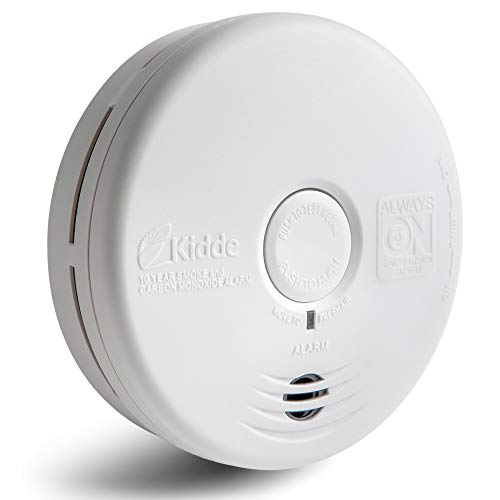 Product Cover Kidde 21010170 10 Year Smoke and Carbon Monoxide Alarm Detector | Photoelectric | Kitchen | Model P3010K-CO