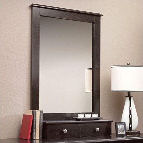 Product Cover Sauder Embassy Point Mirror, Wind Oak finish