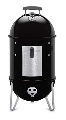 Product Cover Weber 711001 Smokey Mountain Cooker 14-Inch Charcoal Smoker, Black