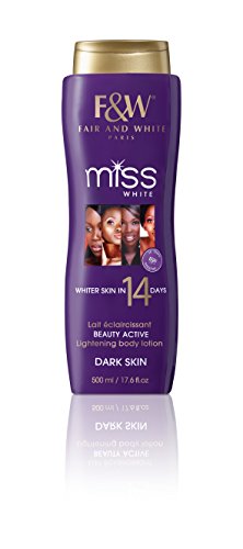 Product Cover Fair & White Miss White Lightening Body Lotion in 14 Days for Dark Skin, with 1.9% Hydroquinone 500ml / 17.6fl.oz.