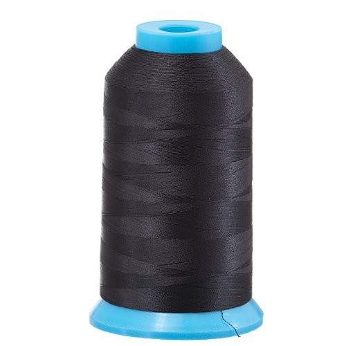 Product Cover Huge Spool Black Embroidery Machine Bobbin Thread