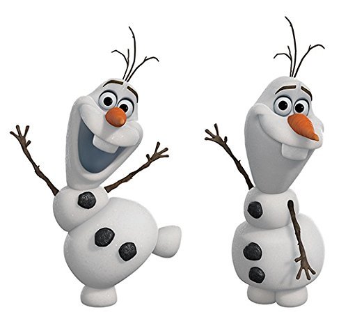 Product Cover RoomMates Disney Frozen Olaf The Snow Man Peel And Stick Wall Decals - RMK2372SCS