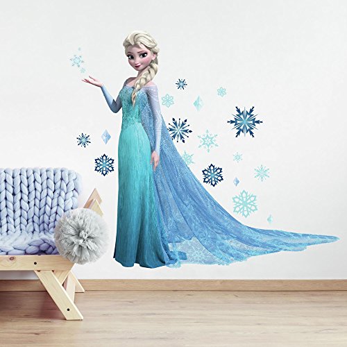 Product Cover Roommates Rmk2371Gm Frozen Elsa Peel And Stick Giant Wall Decals, 1-Pack