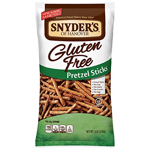Product Cover Snyder's of Hanover Gluten Free Pretzel Sticks, 8 Ounce (Pack of 12)
