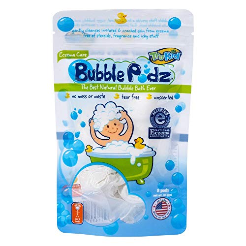 Product Cover TruKid Eczema Bubble Podz, Natural Bubble Bath with Oatmeal, Aloe & Vit E., Unscented, 24 count