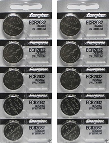 Product Cover Energizer CR2032 3 Volt Lithium Coin Battery 10 Pack (2x5 Pack) In Original Packaging