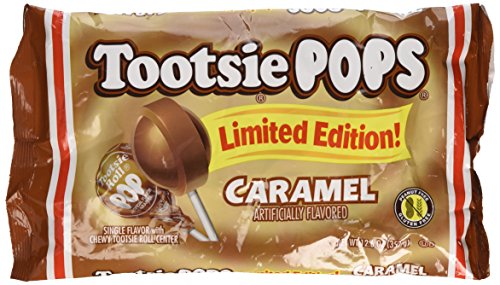 Product Cover Tootsie POPS Limited Edition Caramel Lollipops 12.6 oz (Pack of 2) 42 TOTAL POPS