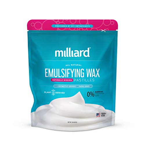 Product Cover Milliard Non-GMO Emulsifying Wax Pastilles NF - 32 OZ. Resealable Freshness Storage Bag