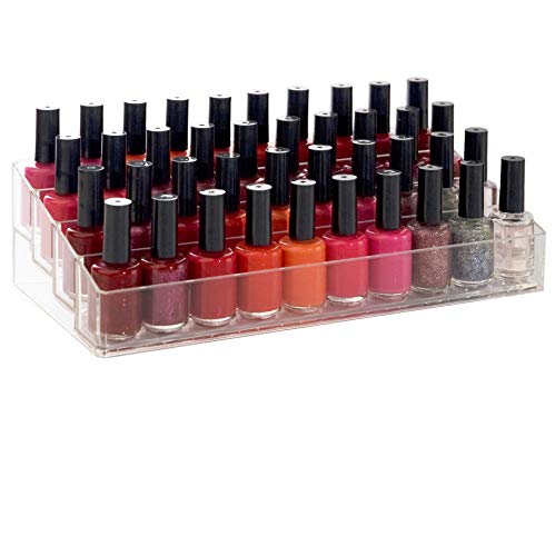 Product Cover STORi Clear Plastic Multi-Level Nail Polish Organizer | Holds up to 40 Bottles