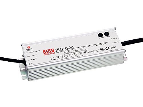 Product Cover MEAN WELL LED Driver Single Output Switching Power Supply, 120 Watt 54V @ 2.3A A Model, 120 Watt - HLG-120H-54A