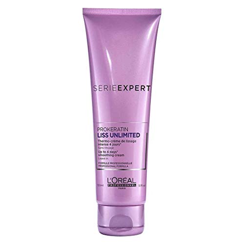 Product Cover L'Oreal Professional Serie Expert Liss Unlimited Keratinoil Complex Cream, 5 Ounce