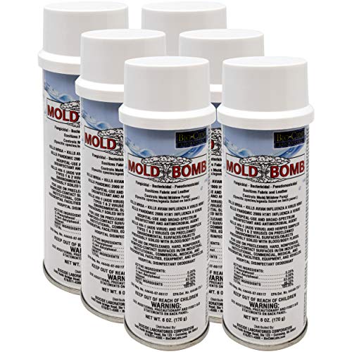 Product Cover BioCide Mold Bomb Fogger - Mold Killer & Remover - Kill, Clean and Prevent Mold & Mildew, DIY Mold Remediation (Case of 6)