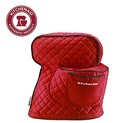 Product Cover KitchenAid KSMCT1ER Fitted Stand Mixer Cover for Tilt head stand mixer models (4.5-quart and 5-quart), Empire Red