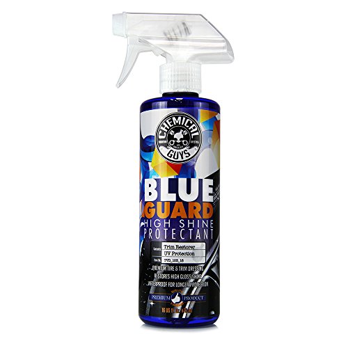 Product Cover Chemical Guys TVD_103_16 Blue Guard II Wet Look Premium Sprayable High Gloss Shine Dressing and Conditioner for Rubber and Plastic (16 oz)