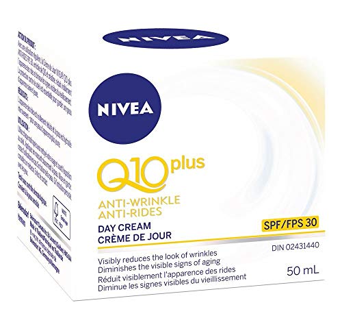 Product Cover NIVEA Q10 Plus ANTI-WRINKLE with SPF 30 Day Care Cream 50 ml size (1.69 oz)