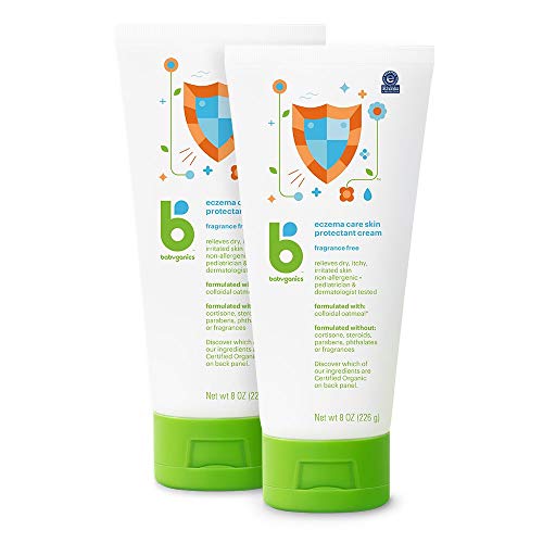 Product Cover Babyganics Eczema Cream, , 8oz, 2 pack, Packaging May Vary