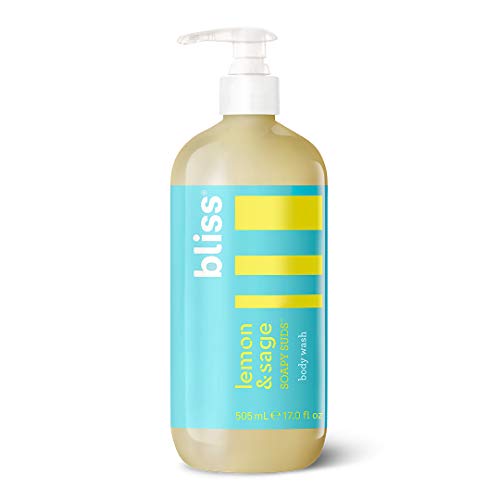 Product Cover Bliss Lemon & Sage Soapy Suds Body Wash | Gentle & Hydrating for Supremely Soft Skin |  Paraben Free, Cruelty Free | 17.0 fl oz