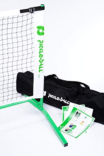 Product Cover 3.0 Portable Pickleball Net System (Set Includes Metal Frame and Net in Carry Bag) | Durable and Easy to Assemble