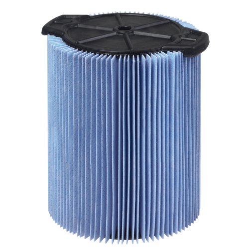 Product Cover WORKSHOP Wet Dry Vac Filter WS22200F Fine Dust Wet Dry Vacuum Filter (Single Shop Vacuum Cleaner Filter Cartridge) For WORKSHOP 5-Gallon To 16-Gallon Shop Vacuum Cleaners