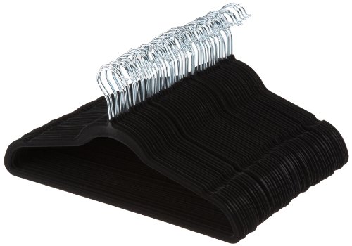 Product Cover AmazonBasics Velvet Suit Hangers - Black (Set of 50)