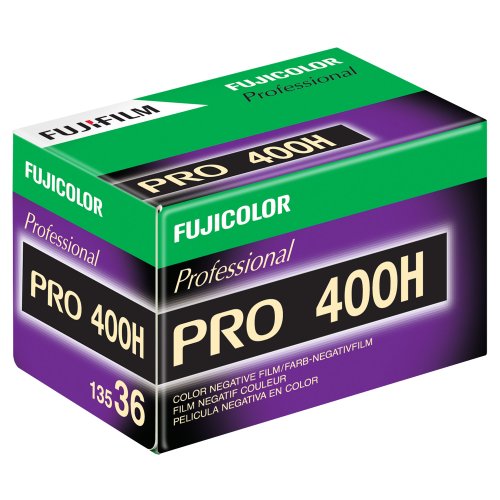 Product Cover Fujifilm 16326078 pro 400H Color Negative Film 15473707 ISO 400, 36mm, 36 Exposures (Green/White/Purple)