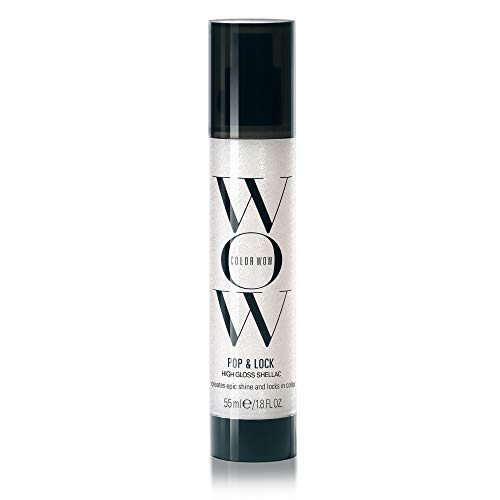 Product Cover COLOR WOW Pop & Lock gloss and shine treatment, for dry or frizzy hair, UV protection 1.8 Fl Oz