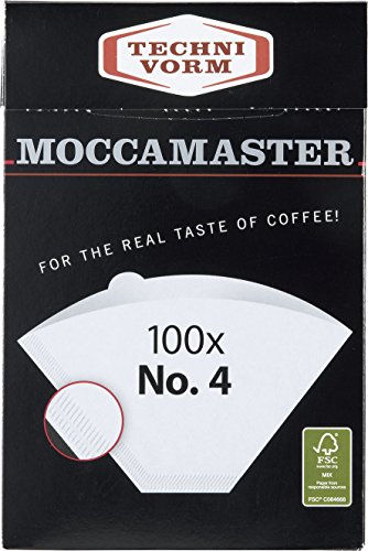 Product Cover Technivorm Moccamaster 85022 Moccamaster #4 White Paper Filters, one size