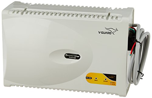 Product Cover V-Guard VG 400 for 1.5 Ton A.C (170V to 270V) Voltage Stabilizer (Grey)