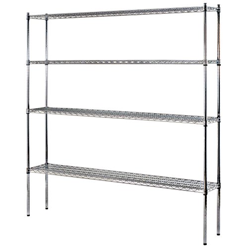 Product Cover Sandusky Lee WS721274-C Industrial Welded Wire Shelving, 72