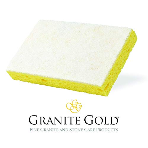 Product Cover Granite Gold Non-Scratch Scrub Sponge - Gentle Granite, Marble, Quartz Stone Care Cleaning Sponge