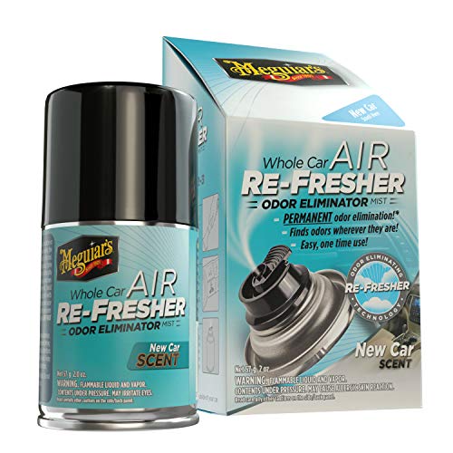 Product Cover MEGUIAR'S G16402 Whole Air Re-Fresher Odor Eliminator Mist, New Car Scent, 1 Pack