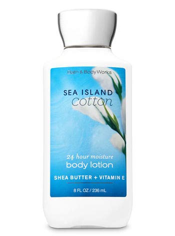 Product Cover Bath & Body Works, Signature Collection Body Lotion, Sea Island Cotton, 8 Ounce