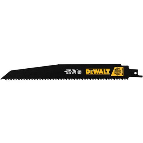 Product Cover DEWALT Reciprocating Saw Blades, 9-Inch, 6-TPI, 5-Pack (DWA4169)