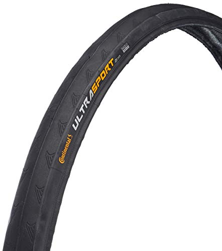 Product Cover Continental Ultra Sport II Bike Tire, Black, 700cm x 25