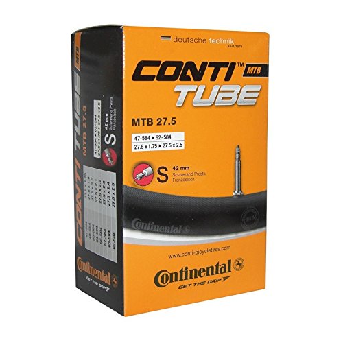 Product Cover Continental 182311  Bicycle Tube, 27.5 x 1.75 - 2.5-Inch/42 mm Presta Valve
