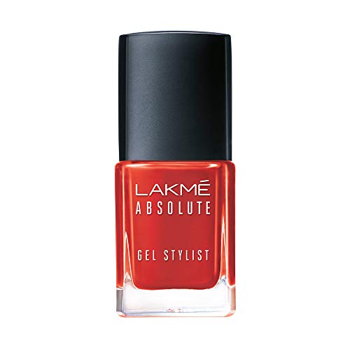 Product Cover Lakmé Absolute Gel Stylist Nail Color, Tomato Tango, 12 ml