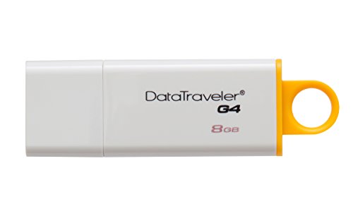 Product Cover Kingston DTIG4/8GBCR Digital 8GB Data Traveler 3.0 USB Flash Drive, Yellow
