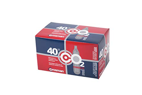 Product Cover Crosman 12-Gram CO2 Powerlet Cartridges For Use With Air Rifles And Air Pistols (40-Count)