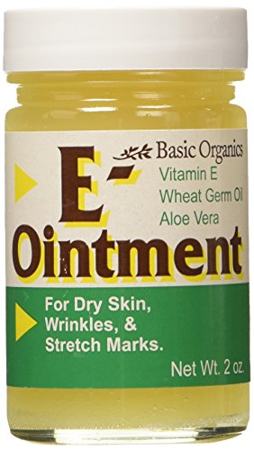 Product Cover Basic Organics Natural Vitamin E Ointment For Skin, 2 Ounce, Pack of 3