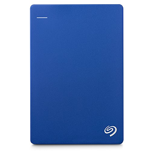 Product Cover Seagate 1TB Backup Plus Slim (Blue) USB 3.0 External Hard Drive for PC/Mac with 2 Months Free Adobe Photography Plan