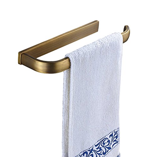 Product Cover Rozin Wall Mounted Towel Rack Bar Antique Brass Bath Towel Holder Rail