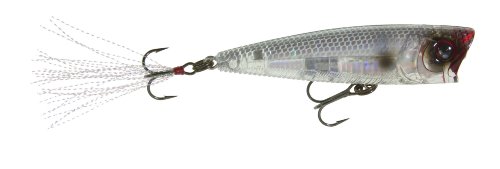 Product Cover Yo-Zuri 3DB Popper Floating Lure, Prism Ghost Shad, 3-Inch