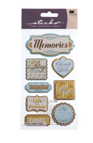 Product Cover Sticko Wonderful Memories Stickers