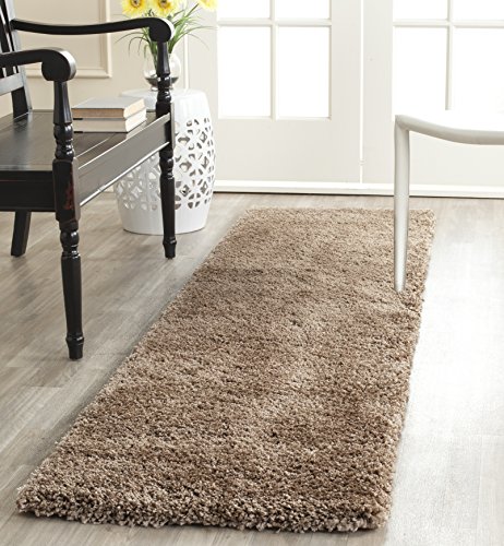 Product Cover Safavieh Milan Shag Collection SG180-1414 Dark Beige Area Rug (2' x 4')