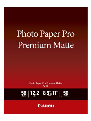 Product Cover Canon Office Products PM-101 LTR_50 Premium Photo Paper (8657B004)