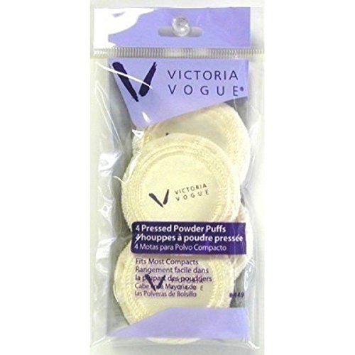 Product Cover Victoria Vogue Round Puff Pressed Powder 4 Count