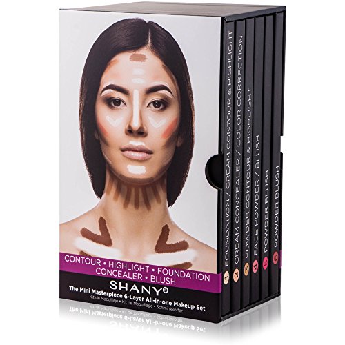 Product Cover SHANY The Mini Masterpiece 6 Layers Foundation, Concealer, Camouflage, Contour, Blush Palette